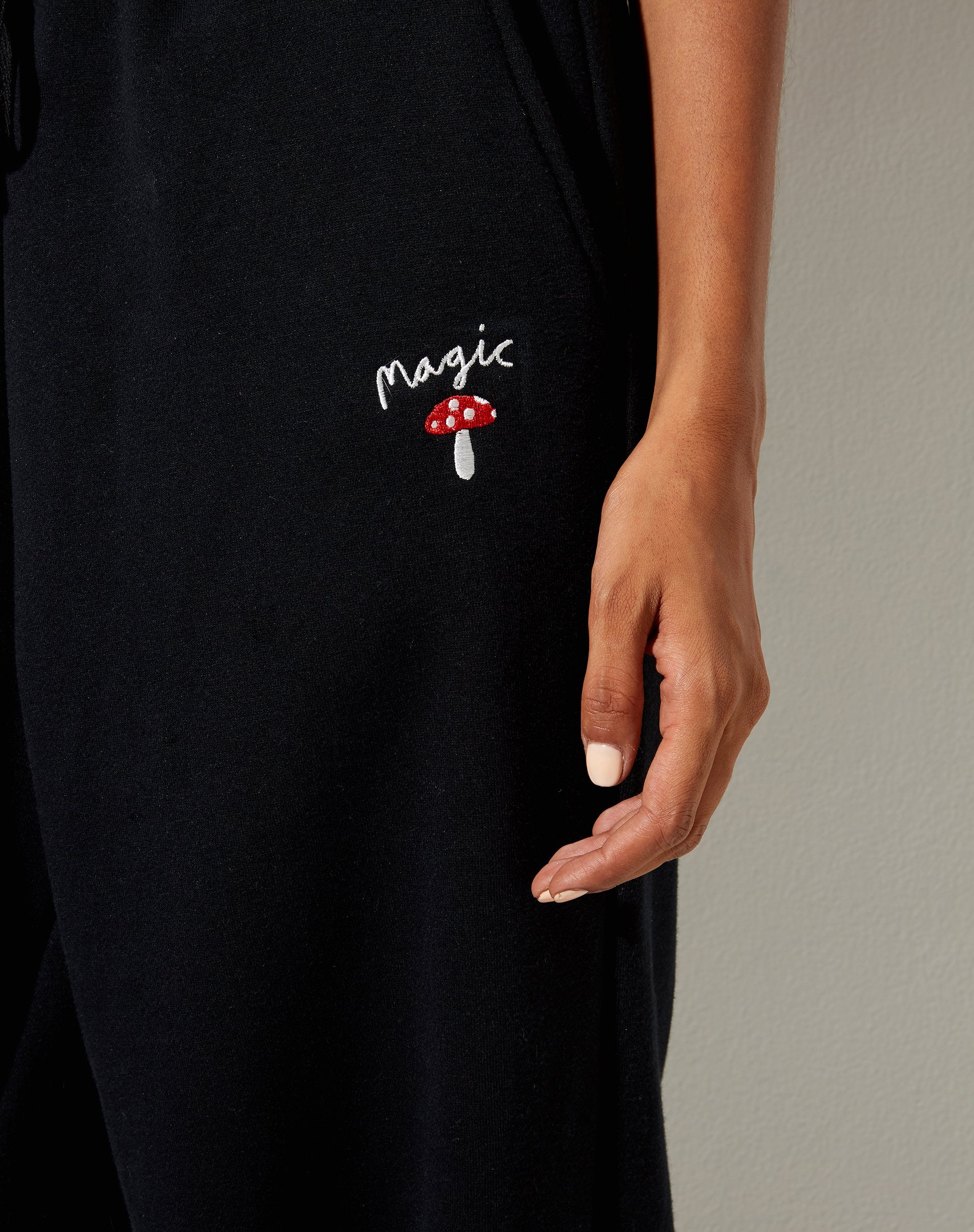 Immagine di Roider Jogger in Nero Fungo Rosso Embro