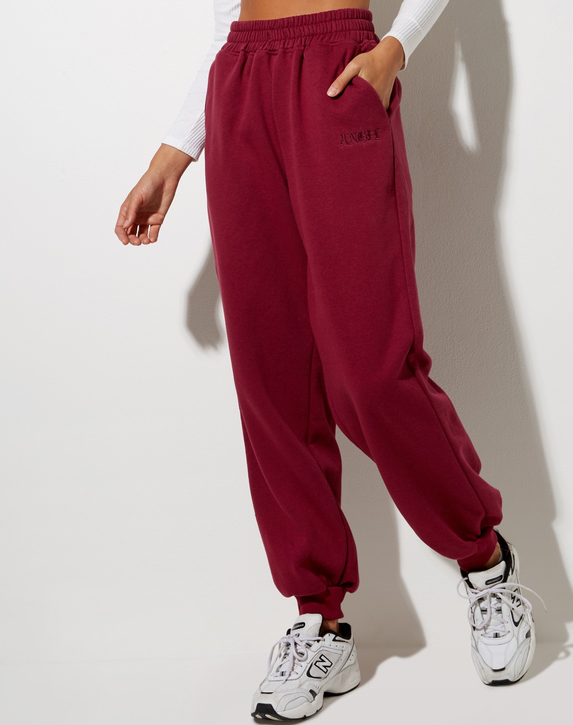 Immagine di Roider Jogger in borgogna Angel Embro