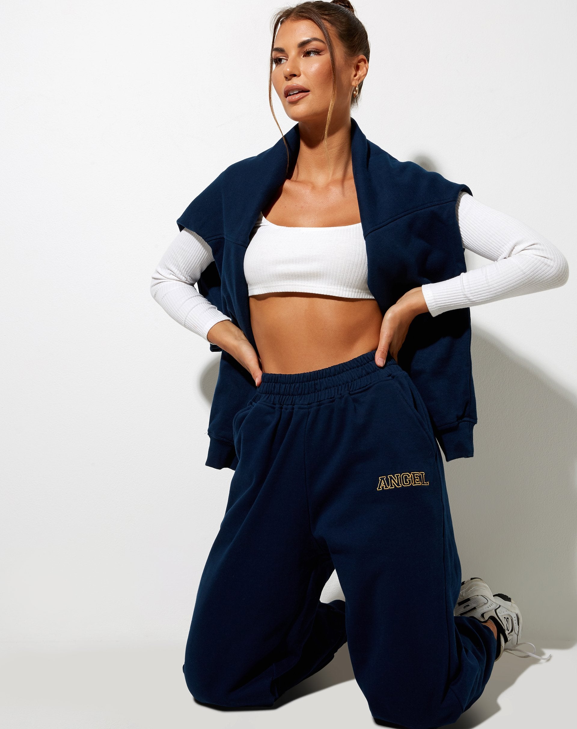 Immagine di Roider Jogger in Navy Angel Embro in Yellow
