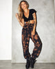 Immagine di Roider Jogger in Nero Ruggine Tie Dye