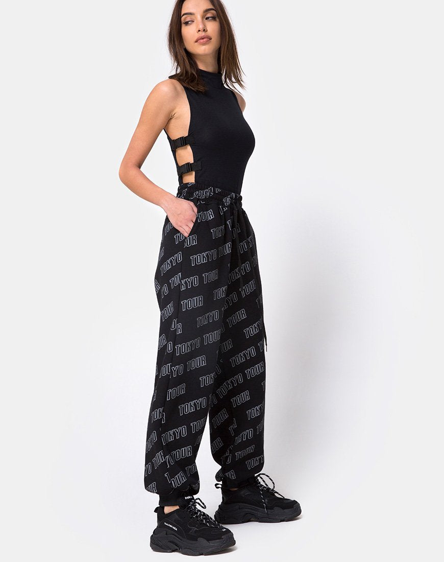 Immagine di Roider Jogger in nero Tokyo Tour