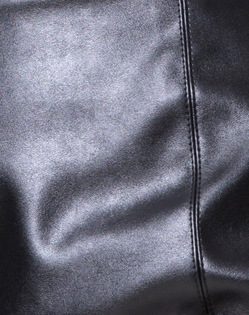 Immagine di Roji Mini Gonna in Pu Nero