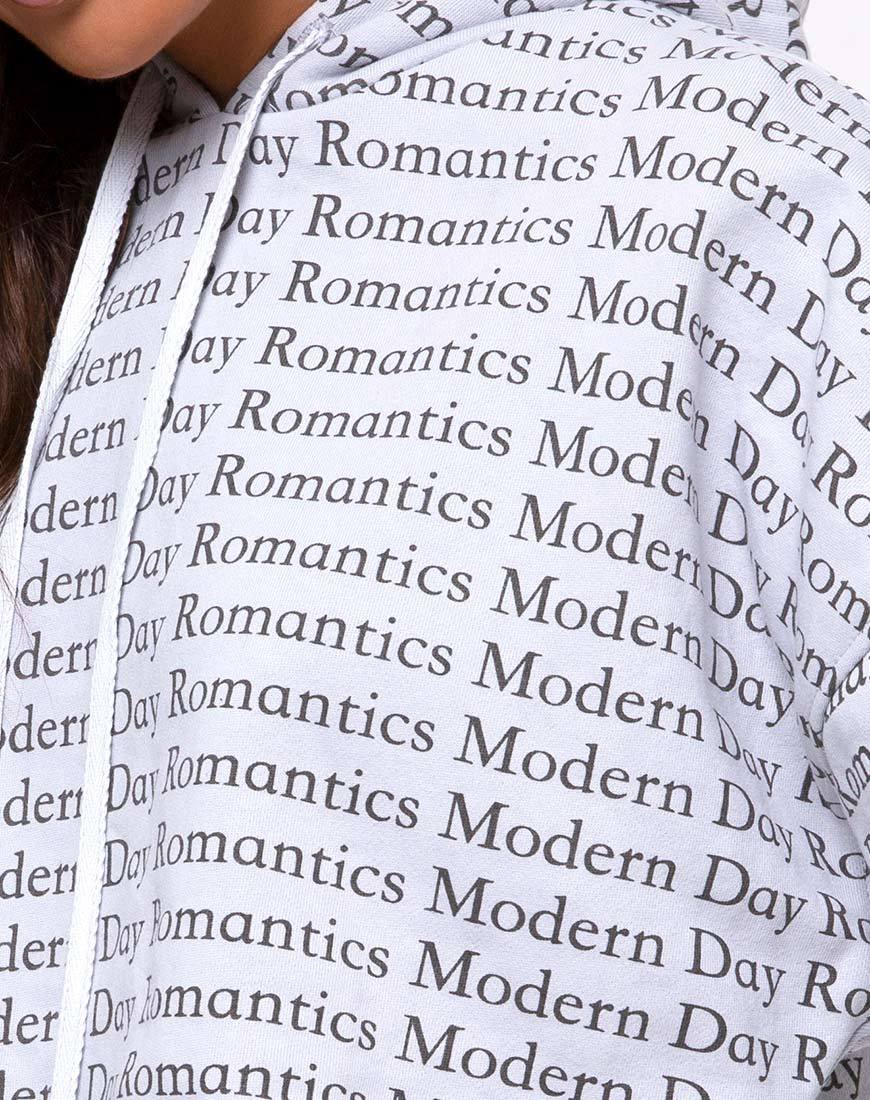 Immagine della felpa con cappuccio Roky in grigio Modern Day Romantics