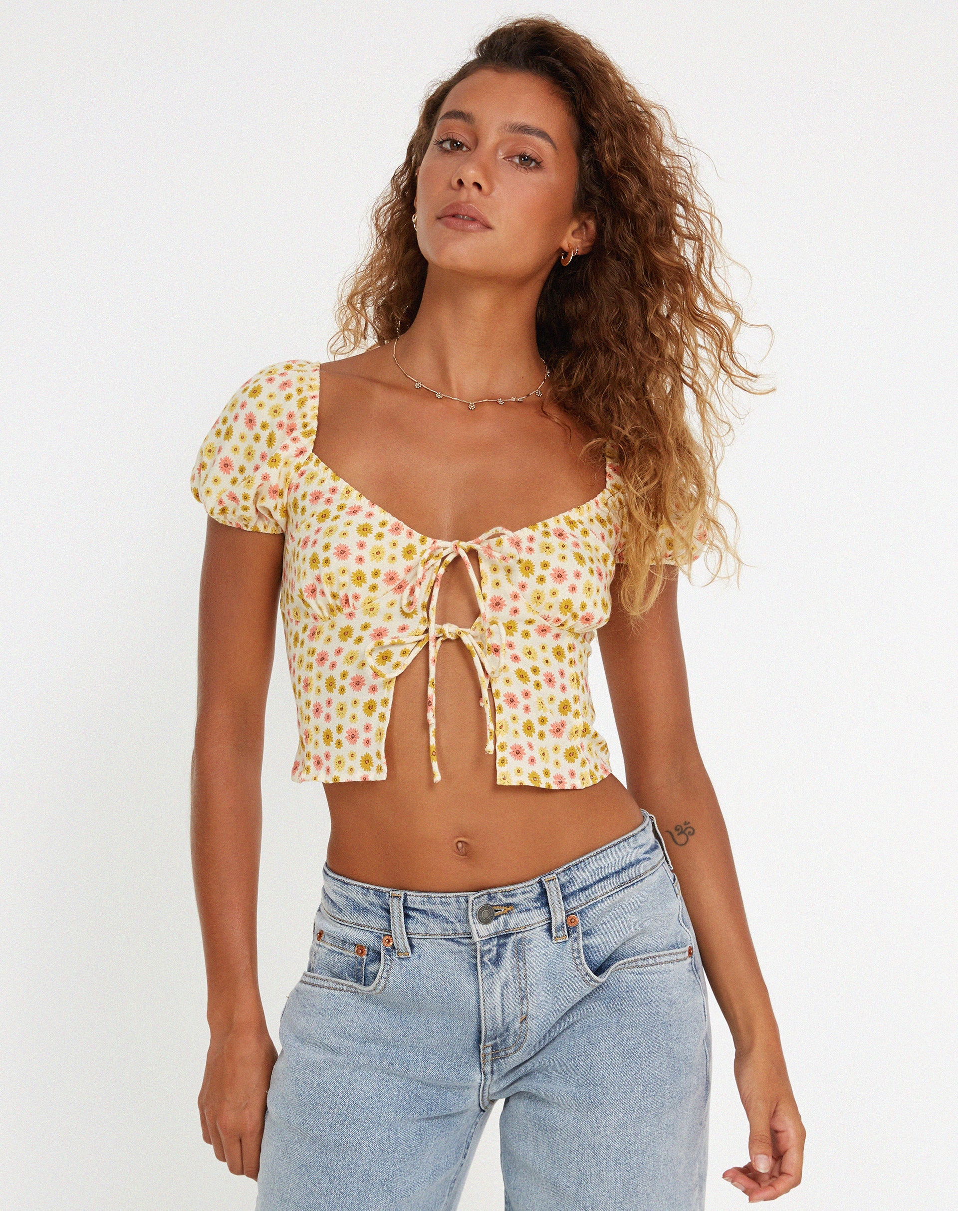immagine del top Rom in Daisy Chain Cream
