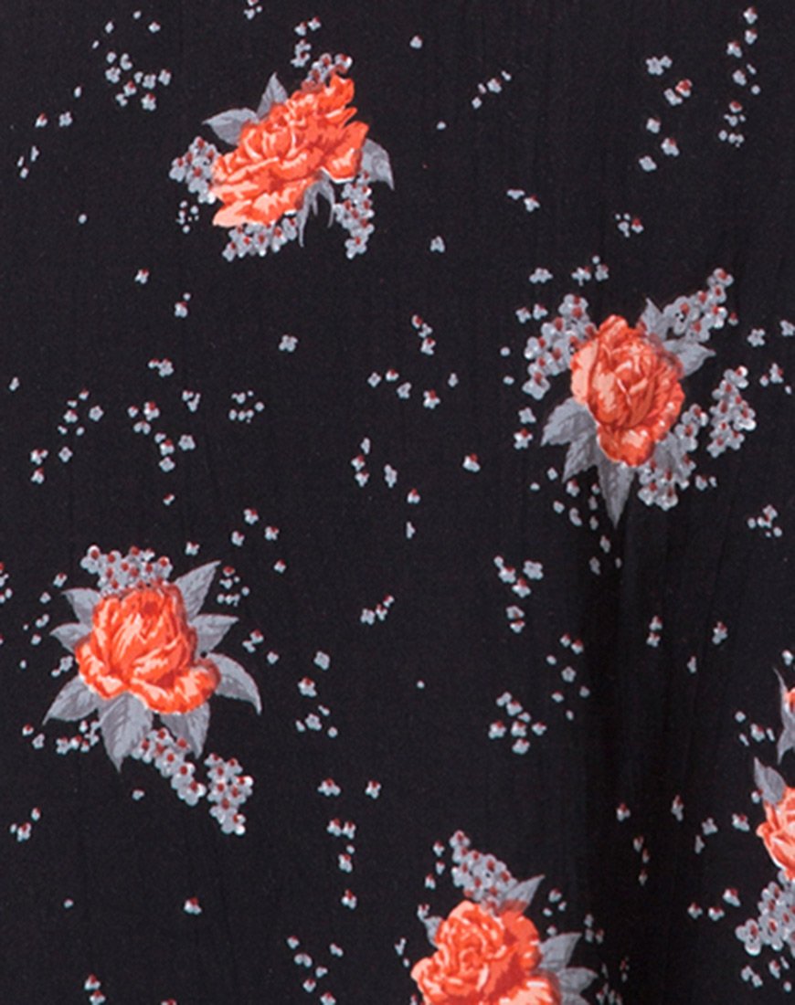Immagine di Roppan Slip Dress in Midnight Rose