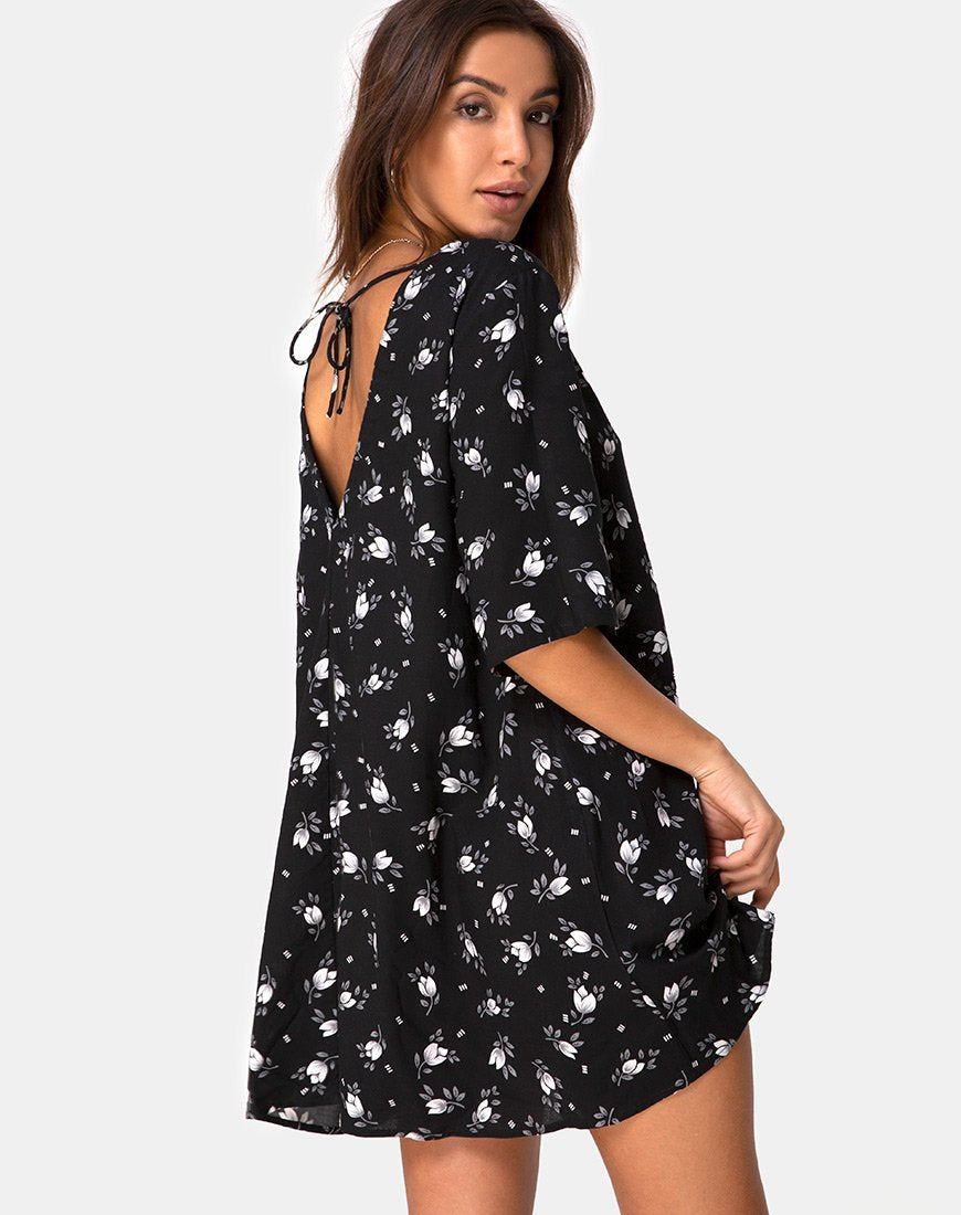Immagine di Rosella Swing Dress in Tulipano Scuro