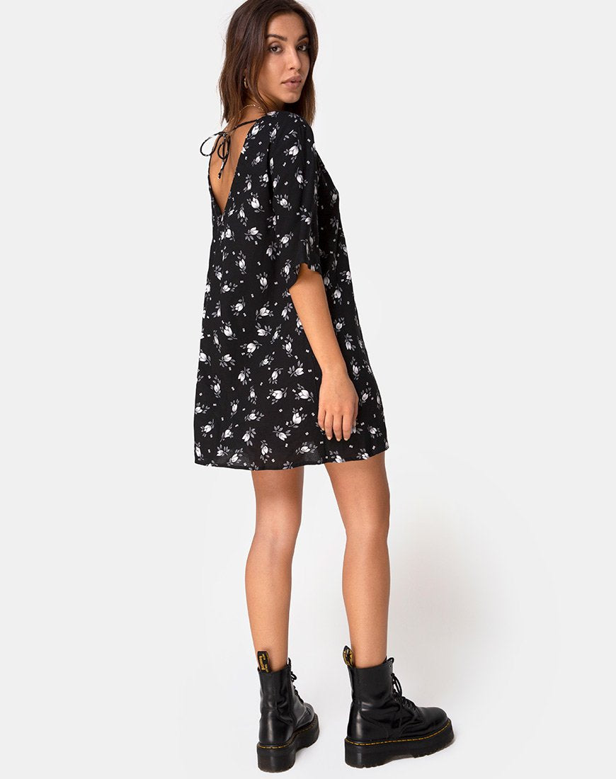 Immagine di Rosella Swing Dress in Tulipano Scuro