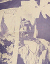 Collage floreale Ombra Viola