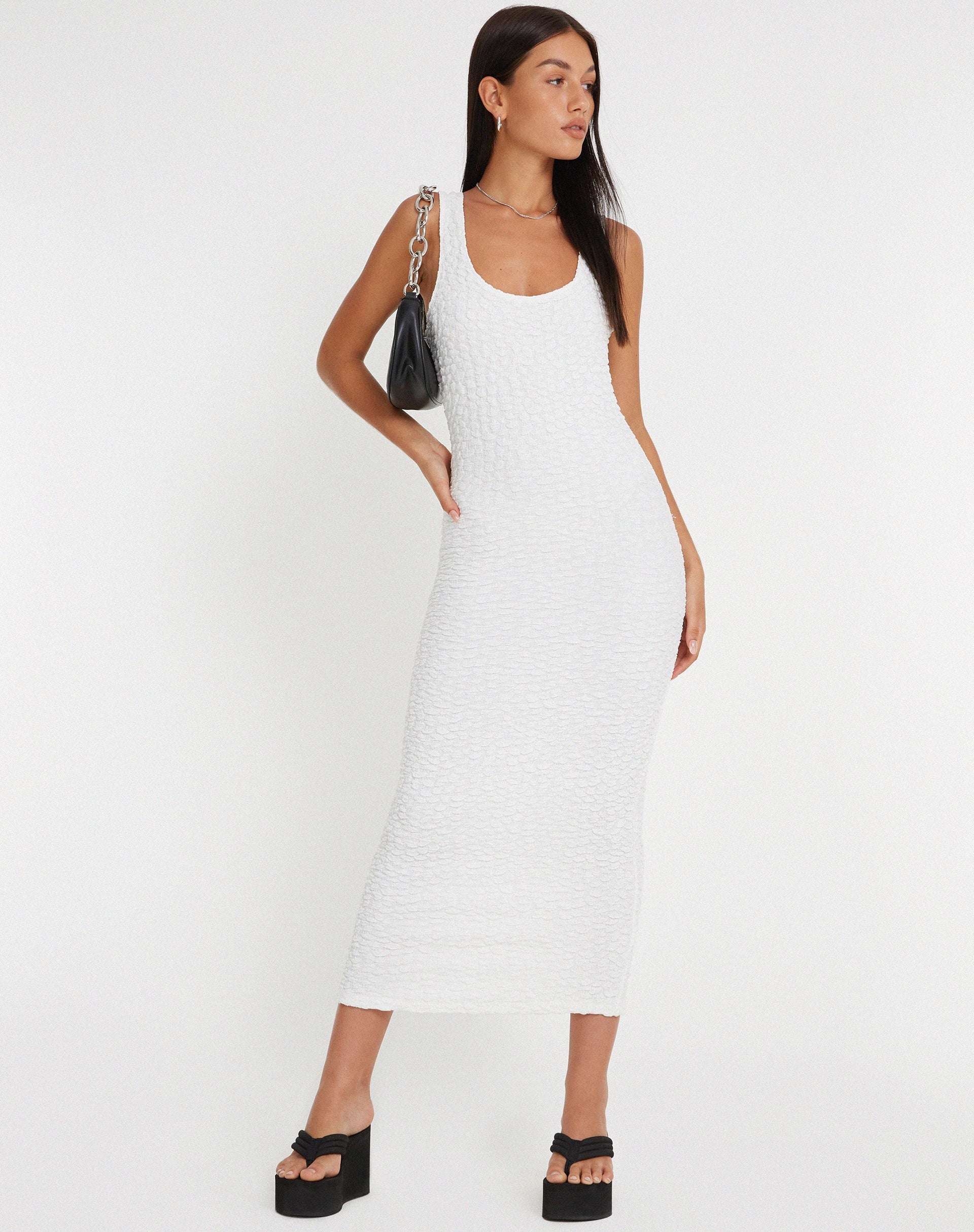 immagine di Roski Maxi Dress in bianco