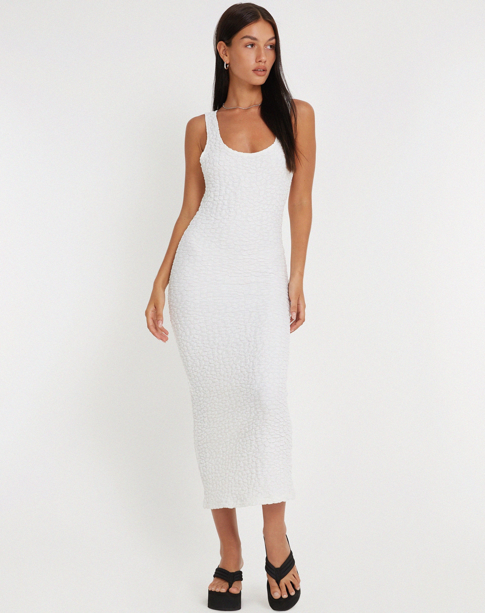 immagine di Roski Maxi Dress in bianco