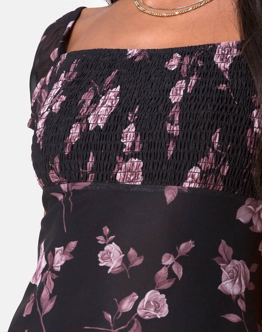 Immagine di Ruchine Tea Dress in Dusky Rose