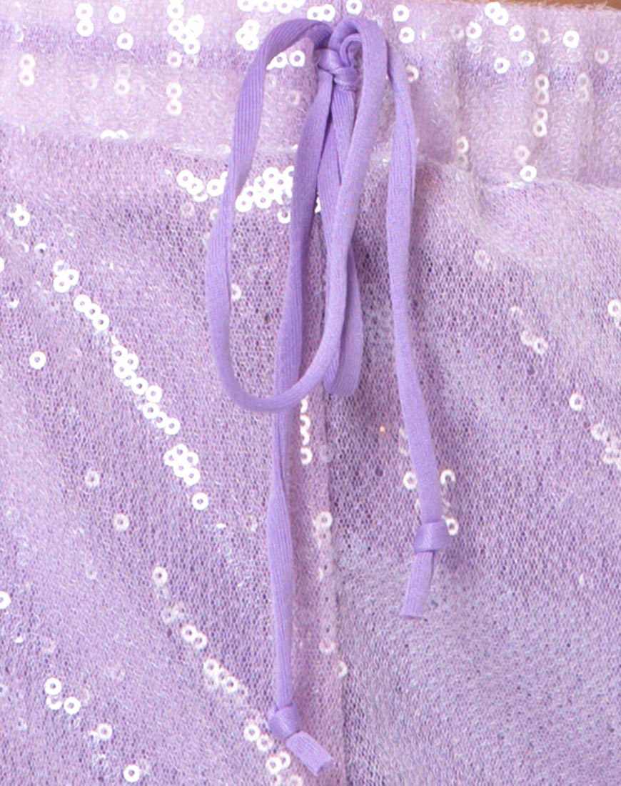 Immagine di Runner Short in Mini Sequin Matte Lilac
