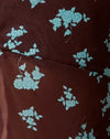 Femme Floral Blu e Marrone