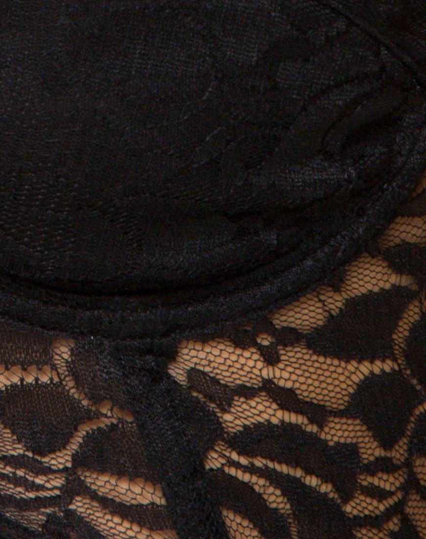 Immagine di Ryilup Top Bralet in pizzo nero