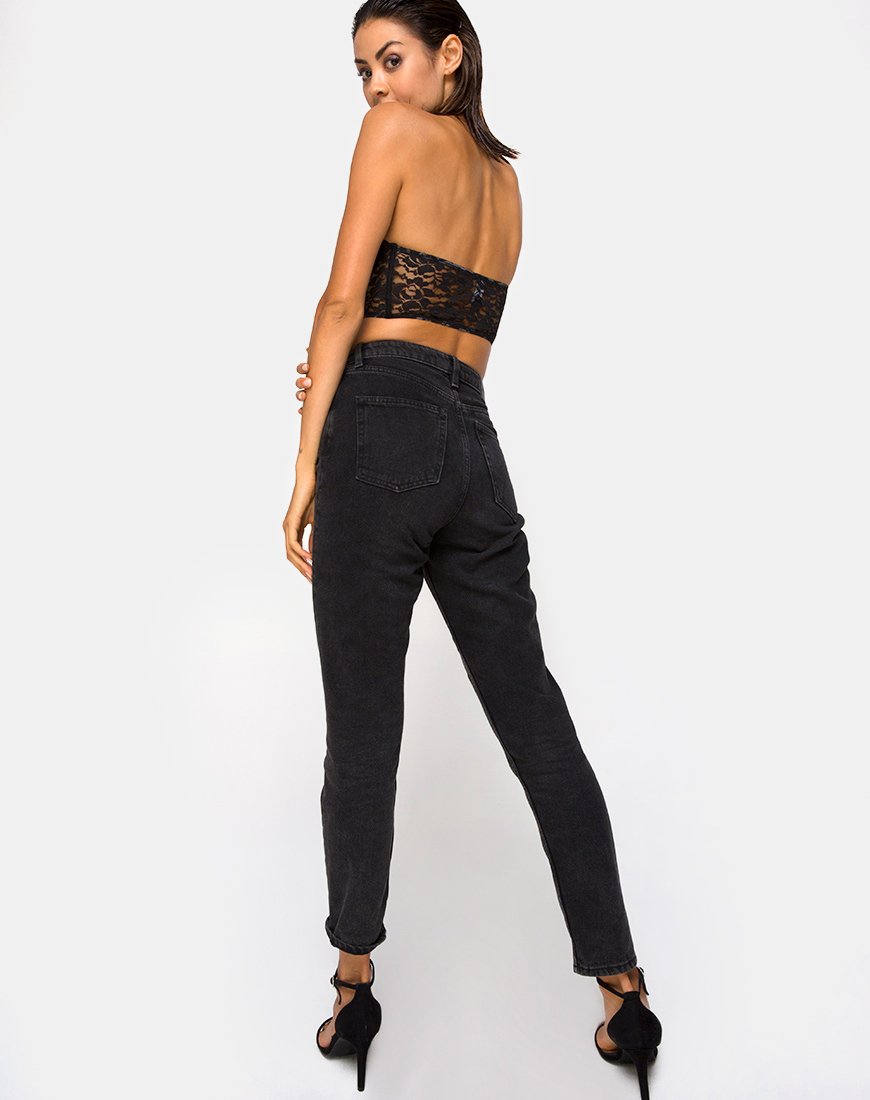 Immagine di Ryilup Top Bralet in pizzo nero