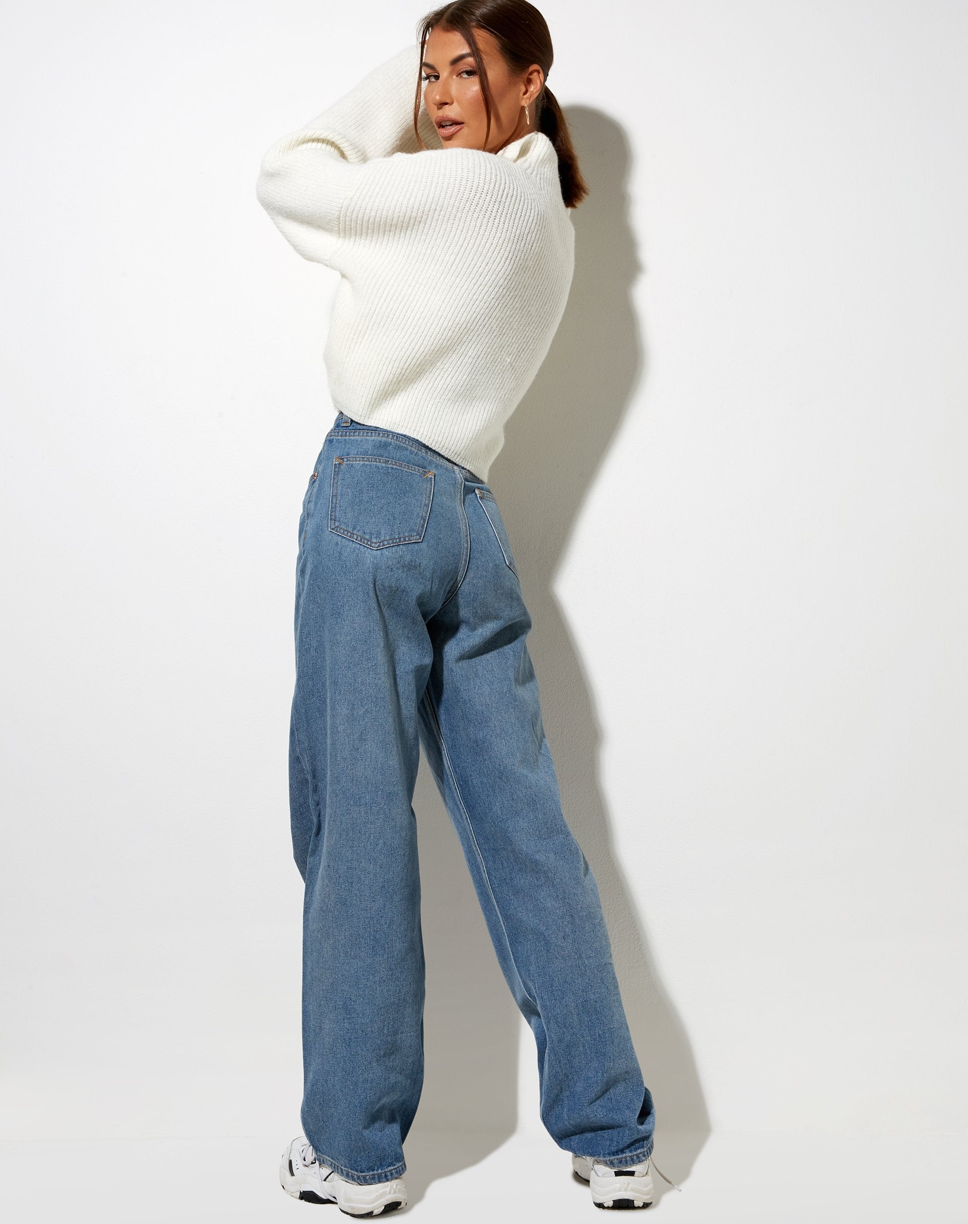 Immagine di Saba Jumper in maglia avorio