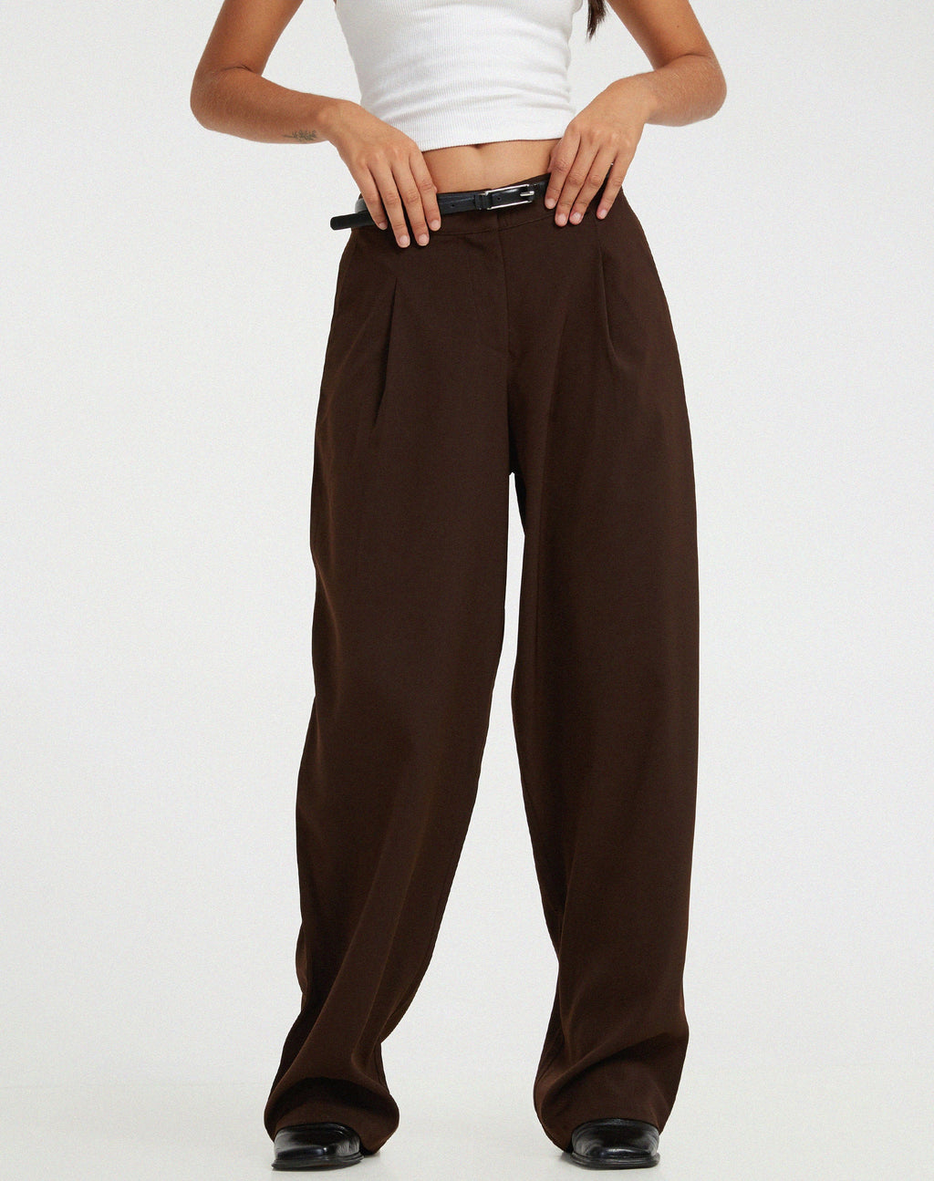Pantaloni Sabara in Cappuccino Sartoriale