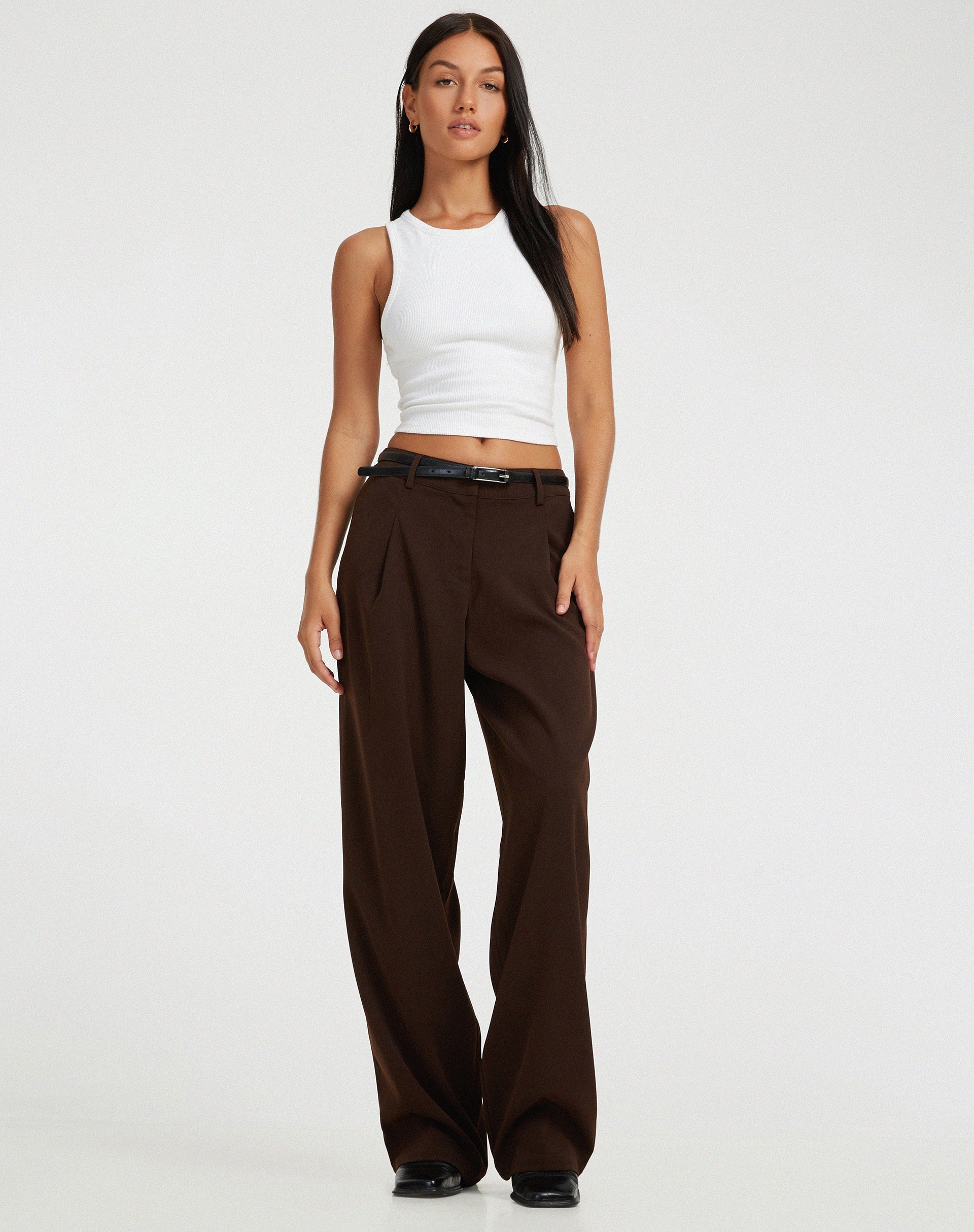 immagine di Pantalone Sabara in Cappuccino Sartoriale