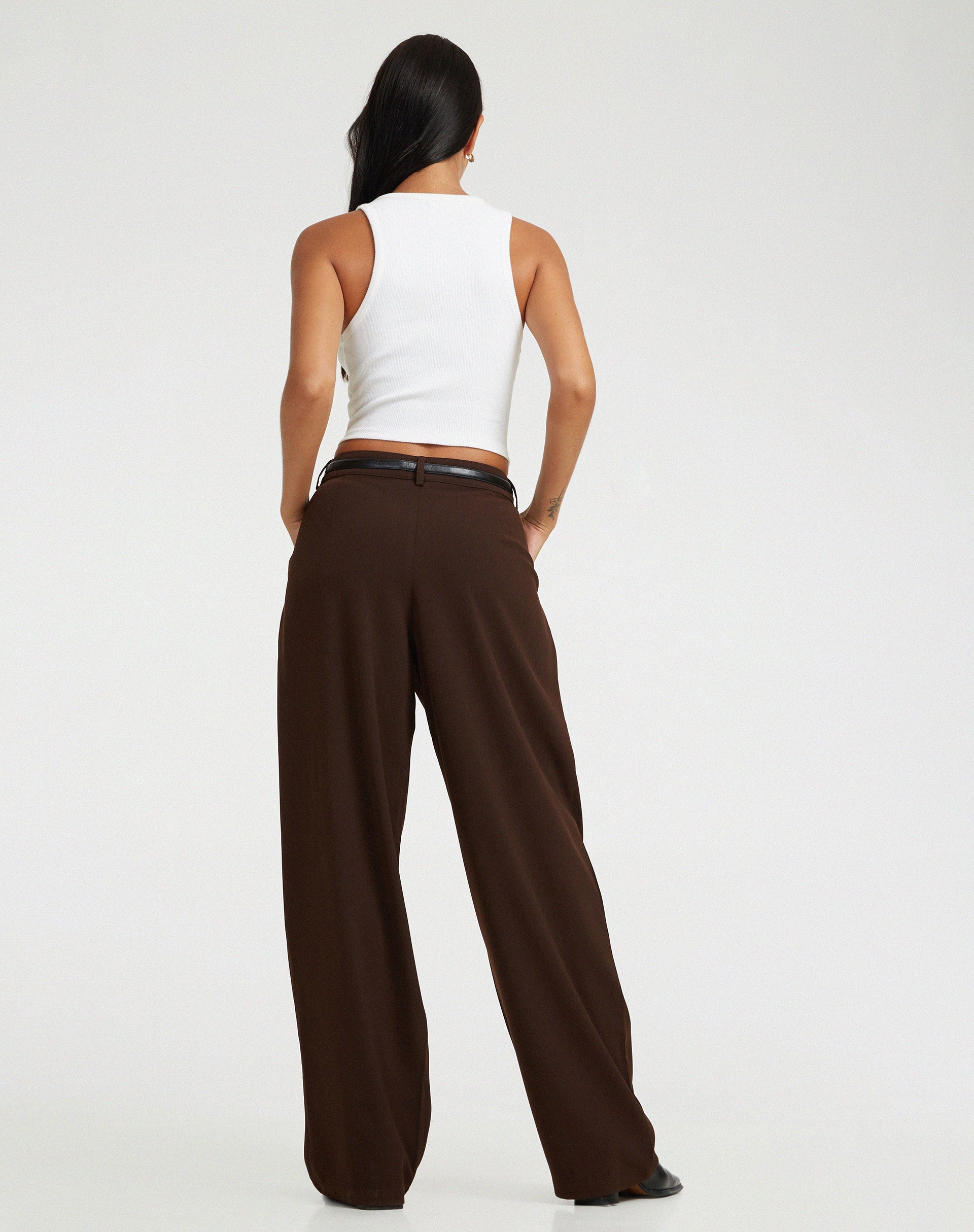 immagine di Pantalone Sabara in Cappuccino Sartoriale