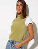 Immagine di Sai Tank Top in maglia verde