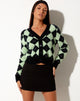 Immagine di Saidi Cardi in nero diamante e verde