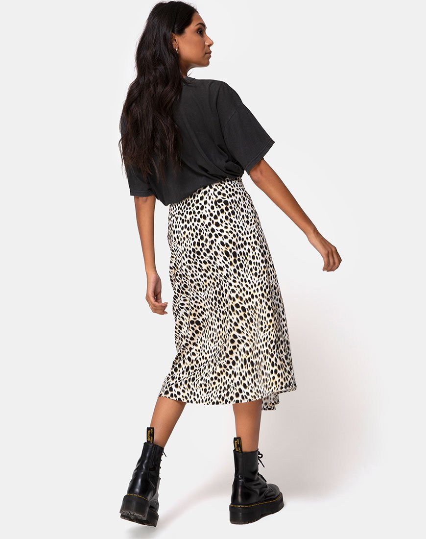 Immagine di Saika Midi Skirt in Cheetah