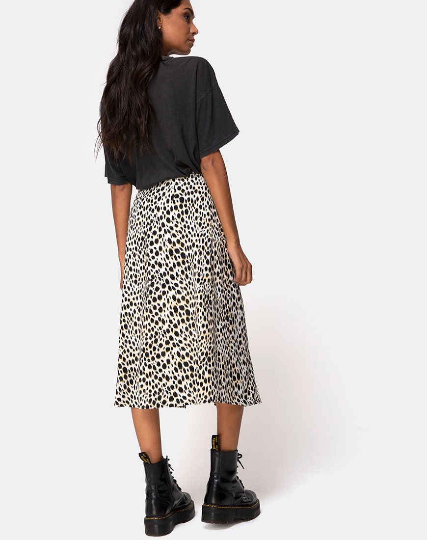 Immagine di Saika Midi Skirt in Cheetah