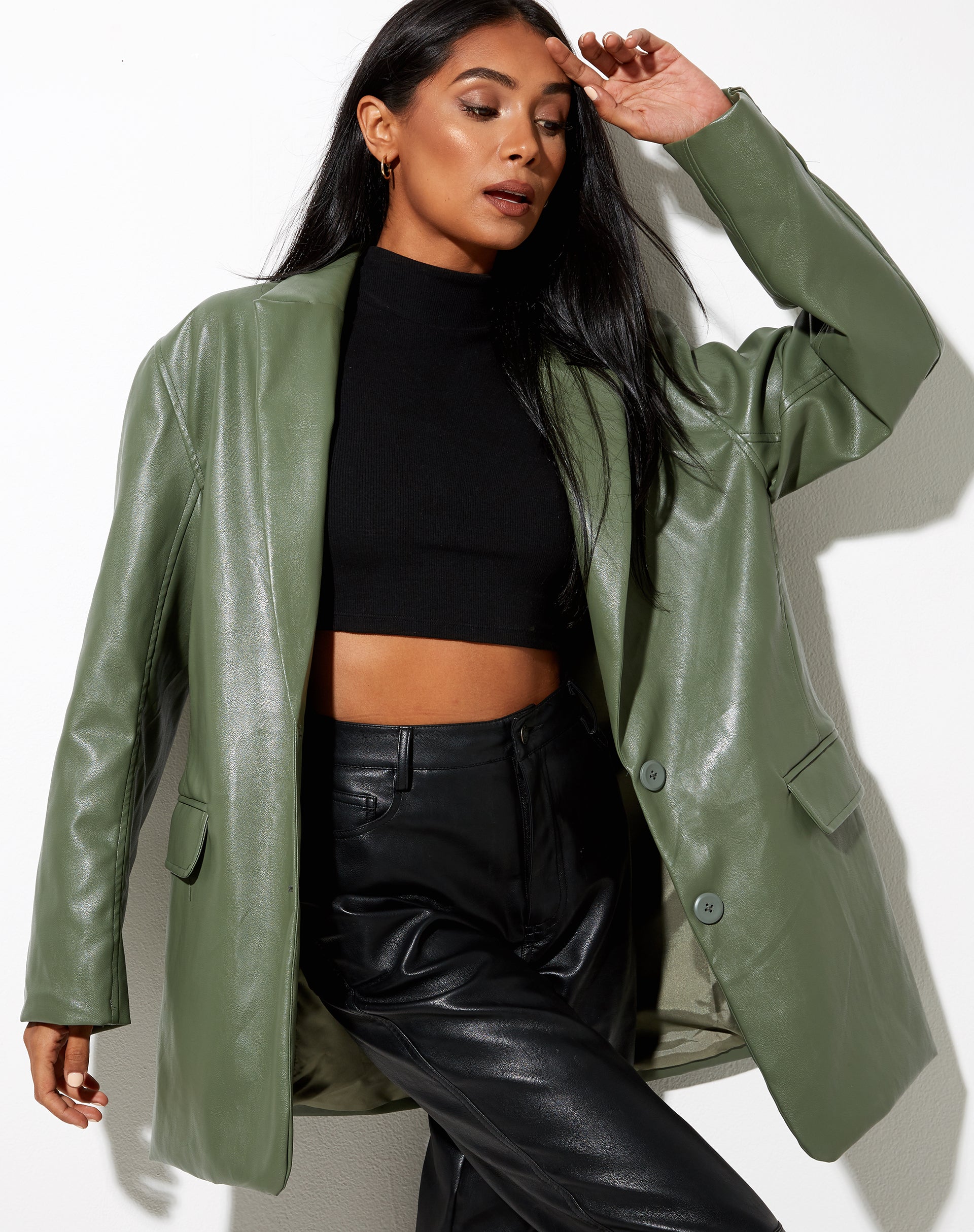 Immagine di Saken Blazer in Pu Green