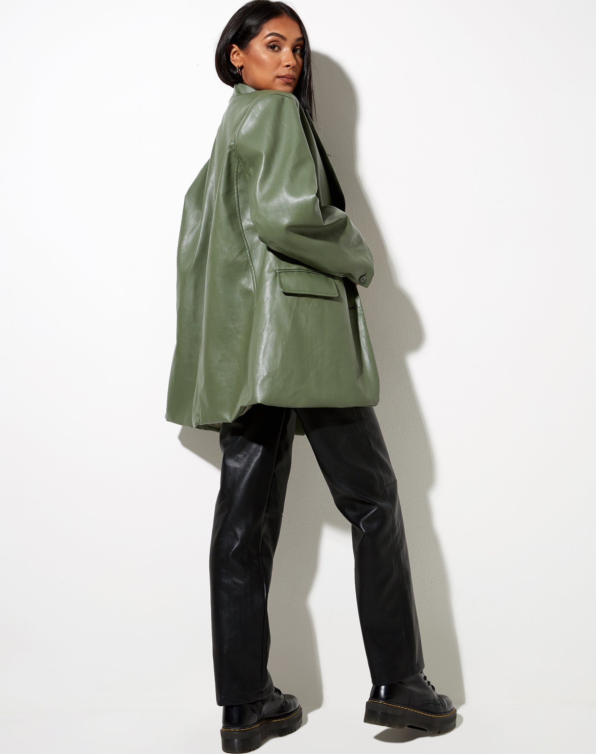 Immagine di Saken Blazer in Pu Green
