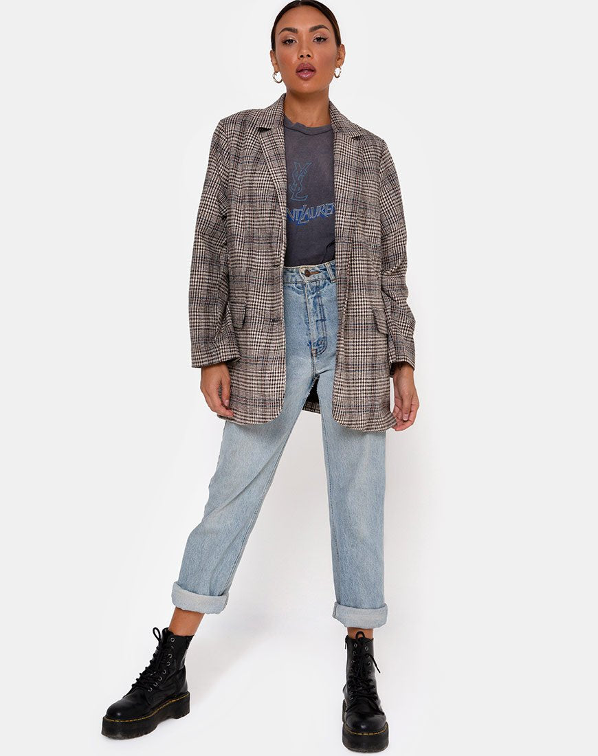 Immagine di Saken Blazer in grigio check