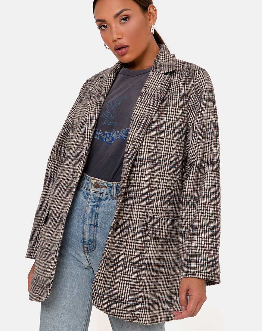 Immagine di Saken Blazer in grigio check