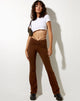 Immagine di Sakeri - Pantalone svasato in Cacao