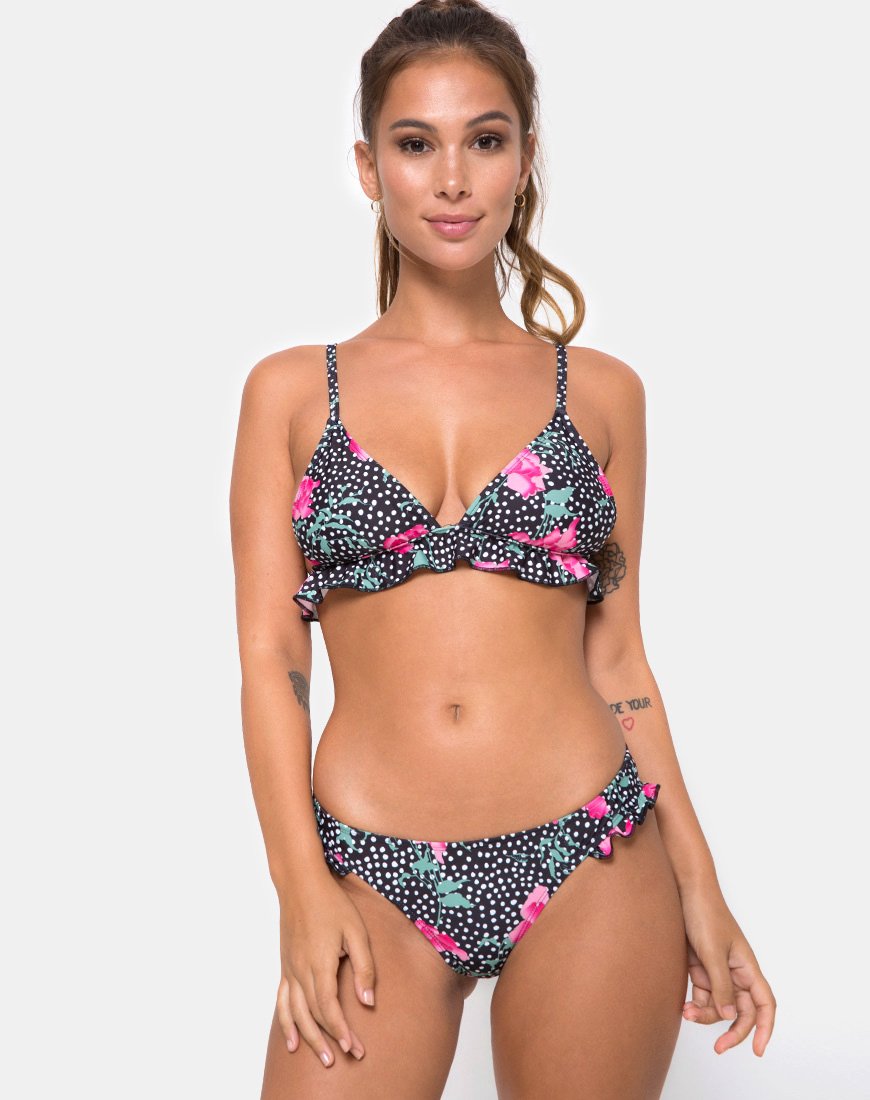 Immagine di Sakila Bikini Top in Paradise Polka