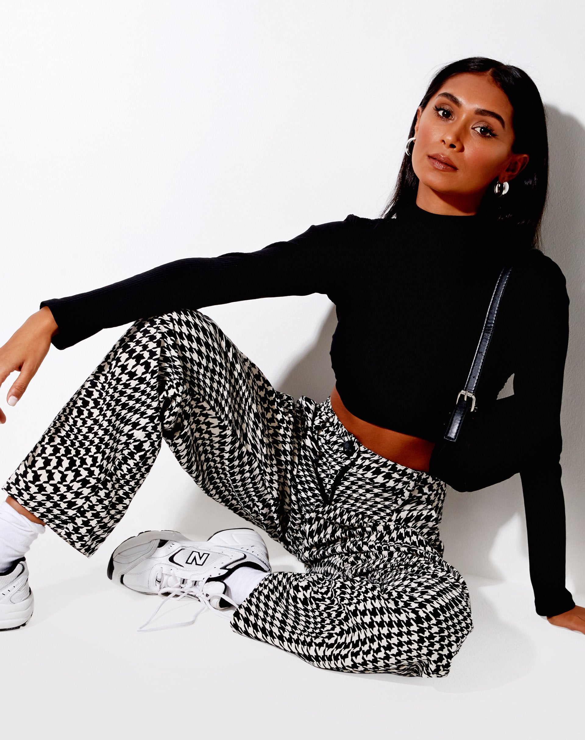 Immagine dei pantaloni Sakila in Wavey Dogtooth