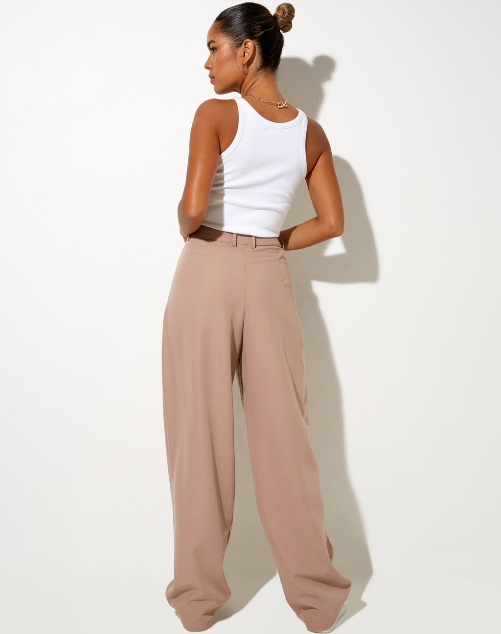 Pantaloni Sakila in Lilla polveroso sartoriale