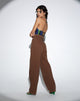 Immagine di MOTEL X OLIVIA NEILL Parallel Jeans in Rich Brown