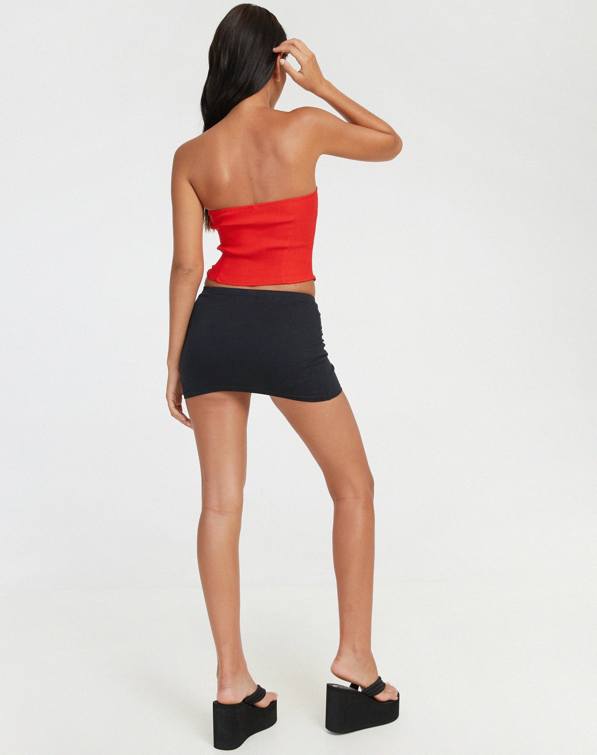immagine di Salus Top a fascia in rosso