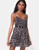 Immagine di Sanna Slip Dress in grigio leopardo