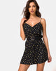 Immagine di Sanna Slip Dress in Pretty Petal Nero