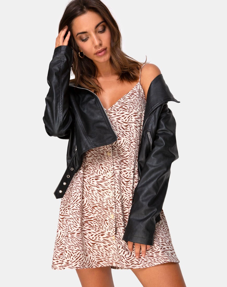 Immagine di Sanna Slip Dress in Safari Taupe