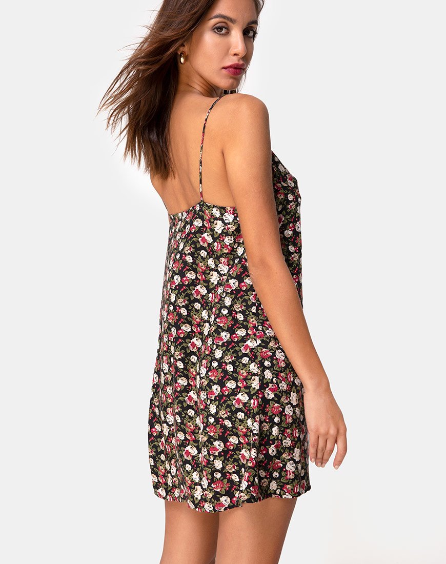 Abito sottoveste Sanna in Courtney Floral