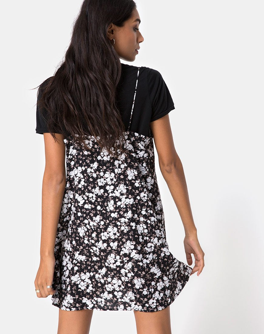 Immagine di Sanna Slip Dress in Dark Wild Flower