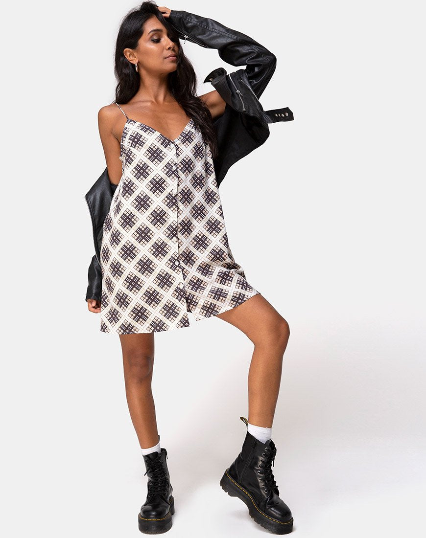 Immagine di Sanna Slip Dress in Kate Check