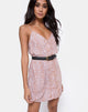 Immagine di Sanna Slip Dress in macchia di leopardo