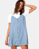 Immagine di Sanna Slip Dress in Skater Polka Blu