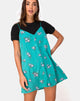 Immagine di Sanna Slip Dress in Soi Rose Green
