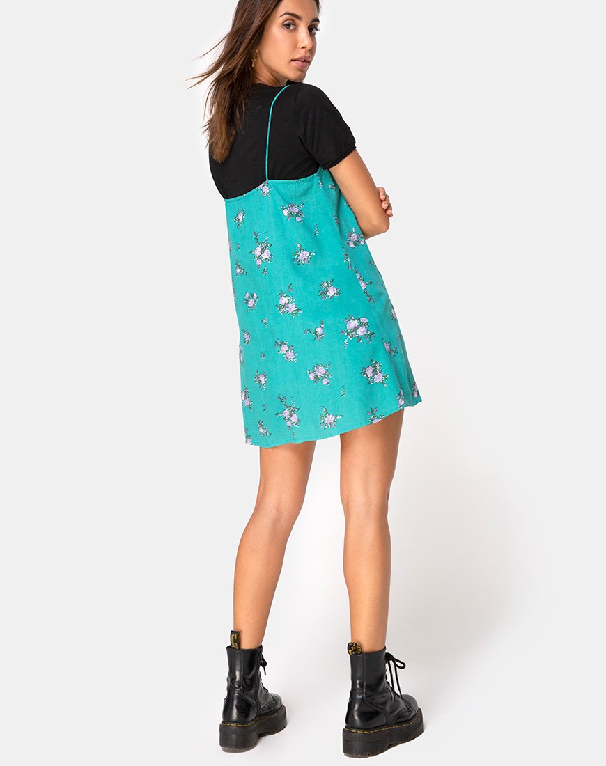 Immagine di Sanna Slip Dress in Soi Rose Green