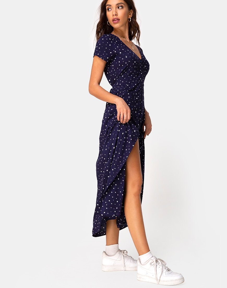 Immagine di Sanrin Midi Dress in Starstruck Navy