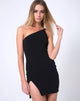 Immagine di Satchel Bodycon Dress in nero