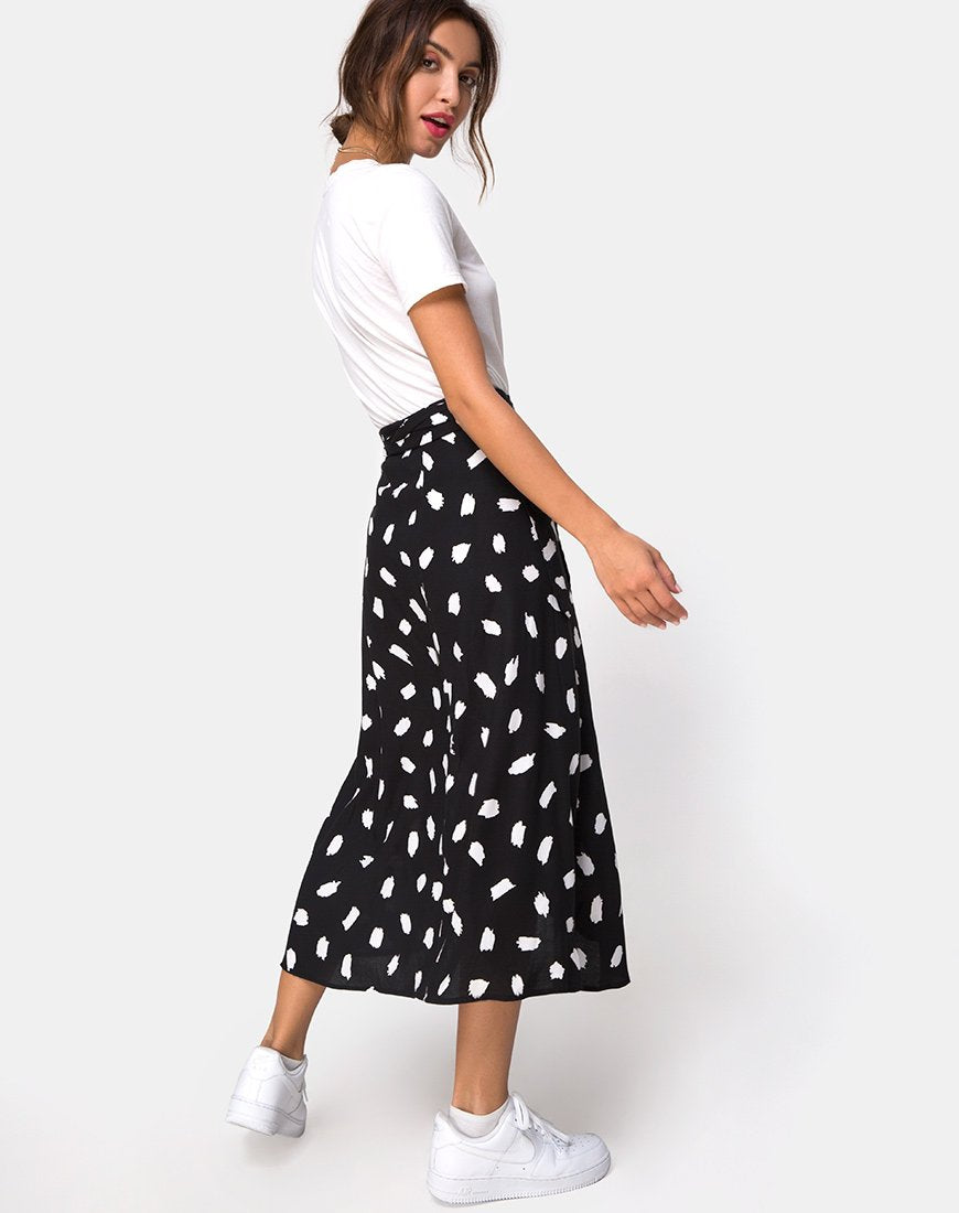 Immagine di Satha Gonna Midi in Diana Dot Nero